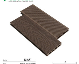 Sàn 4 lỗ vuông Glotex GL