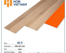 SÀN NHỰA HOBI SPC 7MM+1.5