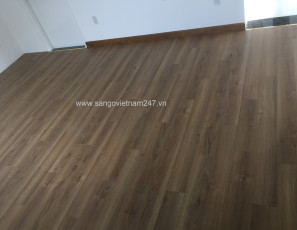 Sàn gỗ Hornitex 12mm 459-12 - Văn phòng công ty Nam Phát Hưng, Q.7.