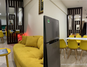 Sàn gỗ Malaysia - Fortune Aqua 801 căn hộ Prosper Plaza Q.12