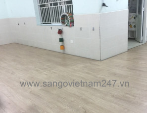 Sàn gỗ Wilson W557 - Trường Mầm non Phường 1 - Q.11