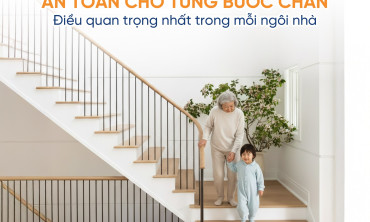 HƯỚNG DẪN THI CÔNG TẤM ỐP CẦU THANG NHỰA GLOTEX