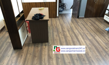 Sàn gỗ Đức với công nghệ O.R.C.A tiên tiến nhất Binyl TL8274 & sàn nhựa hèm khóa S473