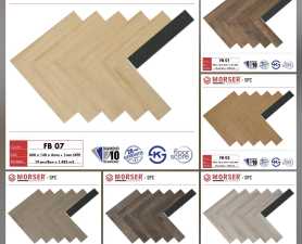Sàn nhựa Morser SPC 4mm xương cá